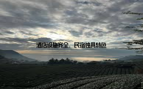 酒店设施齐全, 民宿独具特色