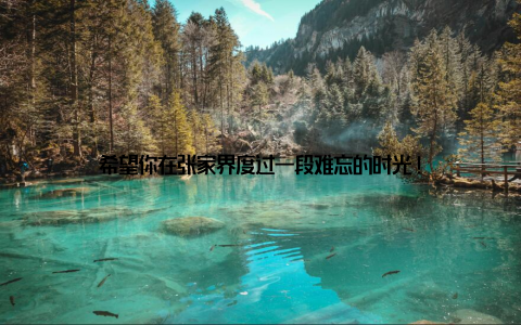 希望你在张家界度过一段难忘的时光!